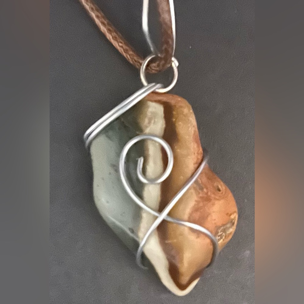 Polychrome Jasper Pendant
